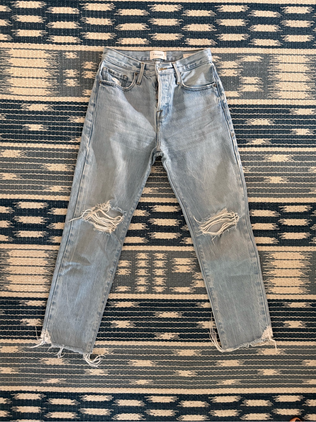 Frame Denim Le Original In Limelight Light Wash